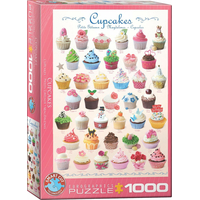 EUROGRAPHICS Puzzle Dortíky (Cupcakes) 1000 dílků