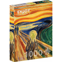 ENJOY Puzzle Edvard Munch: Výkřik 1000 dílků