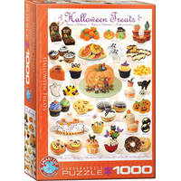 EUROGRAPHICS Puzzle Halloweenské sladkosti 1000 dílků