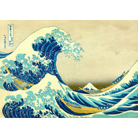 ENJOY Puzzle Katsushika Hokusai: Velká vlna u pobřeží Kanagawy 1000 dílků