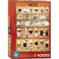 EUROGRAPHICS Puzzle Káva 1000 dílků