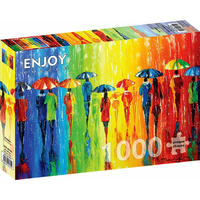 ENJOY Puzzle Když prší 1000 dílků