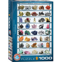 EUROGRAPHICS Puzzle Minerály 1000 dílků