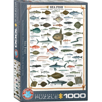 EUROGRAPHICS Puzzle Mořské ryby 1000 dílků