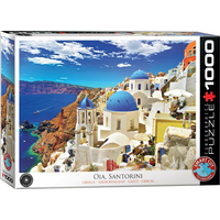 EUROGRAPHICS Puzzle Oia, Santorini, Řecko 1000 dílků