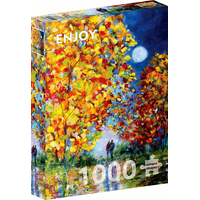 ENJOY Puzzle Podzimní měsíc 1000 dílků