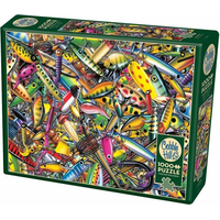 COBBLE HILL Puzzle Rybářské třpytky 1000 dílků