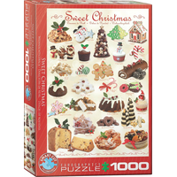 EUROGRAPHICS Puzzle Sladké Vánoce 1000 dílků