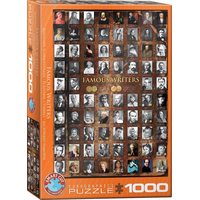 EUROGRAPHICS Puzzle Slavní spisovatelé 1000 dílků