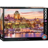 EUROGRAPHICS Puzzle Starý Québec, Kanada 1000 dílků