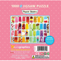 EUROGRAPHICS Puzzle v plechové krabičce Nanuková duha 1000 dílků