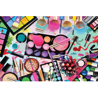 EUROGRAPHICS Puzzle v plechové krabičce Paleta barev: Makeup 1000 dílků
