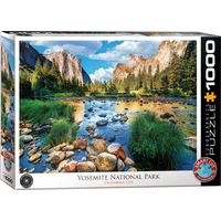 EUROGRAPHICS Puzzle Yosemitský národní park 1000 dílků