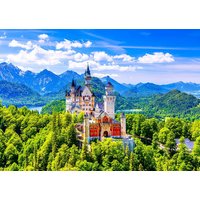 ENJOY Puzzle Zámek Neuschwanstein v létě, Německo 1000 dílků