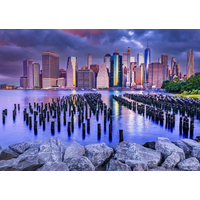 ENJOY Puzzle Zatažená obloha nad Manhattanem, New York 1000 dílků