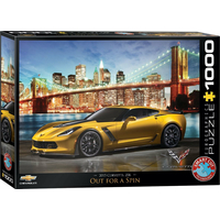 EUROGRAPHICS Puzzle Chevrolet Corvette Z06 1000 dílků