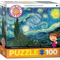 EUROGRAPHICS Puzzle Hvězdná noc 100 dílků