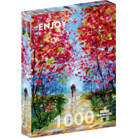 ENJOY Puzzle Jarní květinová romance 1000 dílků