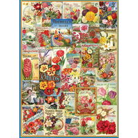 EUROGRAPHICS Puzzle Katalog semínek: Květiny 1000 dílků