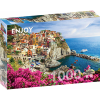 ENJOY Puzzle Manarola, Cinque Terre, Itálie 1000 dílků
