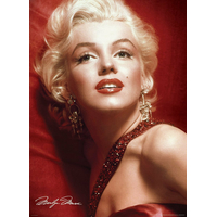 EUROGRAPHICS Puzzle Marilyn Monroe: Červený portrét 1000 dílků