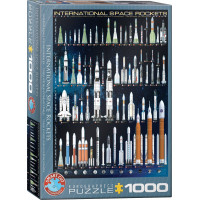 EUROGRAPHICS Puzzle Mezinárodní vesmírné rakety 1000 dílků