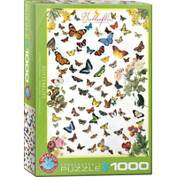 EUROGRAPHICS Puzzle Motýli 1000 dílků