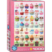 EUROGRAPHICS Puzzle Oslava cupcakes 1000 dílků