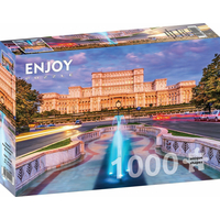 ENJOY Puzzle Parlamentní náměstí, Bukurešť, Rumunsko 1000 dílků