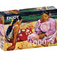 ENJOY Puzzle Paul Gaugin: Tahitské ženy 1000 dílků
