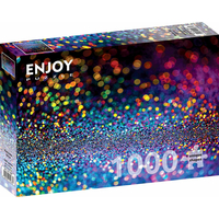 ENJOY Puzzle Pestrobarevné třpytky 1000 dílků