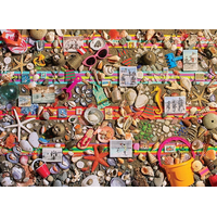COBBLE HILL Puzzle Plážová scéna 1000 dílků