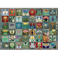 COBBLE HILL Puzzle Secesní dlaždice 1000 dílků