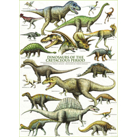 EUROGRAPHICS Puzzle Svět dinosaurů: Křída 1000 dílků