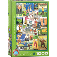 EUROGRAPHICS Puzzle Světový golf 1000 dílků