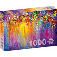 ENJOY Puzzle Symfonie květin 1000 dílků