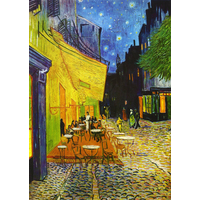 ENJOY Puzzle Vincent Van Gogh: Terasa kavárny v noci 1000 dílků