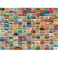 EUROGRAPHICS Puzzle VW Groovy Bus 1000 dílků