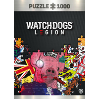 GOOD LOOT Puzzle Watch Dogs: Legion - Pig Mask 1000 dílků