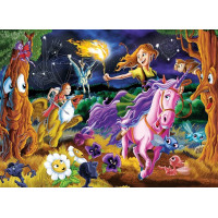 COBBLE HILL Rodinné puzzle Kouzelný svět 350 dílků