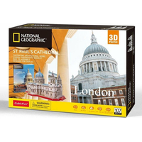 CUBICFUN 3D puzzle National Geographic: Katedrála svatého Pavla 107 dílků