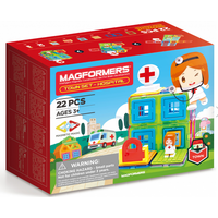 MAGFORMERS Městečko Nemocnice 22 dílků