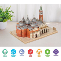 CUBICFUN 3D puzzle National Geographic: Náměstí svatého Marka 107 dílků
