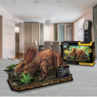 CUBICFUN 3D puzzle National Geographic: Triceratops 44 dílků