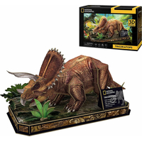 CUBICFUN 3D puzzle National Geographic: Triceratops 44 dílků