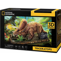 CUBICFUN 3D puzzle National Geographic: Triceratops 44 dílků