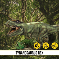 CUBICFUN 3D puzzle National Geographic: Tyrannosaurus Rex 52 dílků