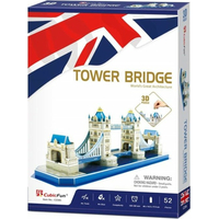 CUBICFUN 3D puzzle Tower Bridge 52 dílků