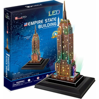 CUBICFUN Svítící 3D puzzle Empire State Building 38 dílků