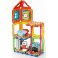 MAGFORMERS MINI robůtek v kuchyni 33 dílků